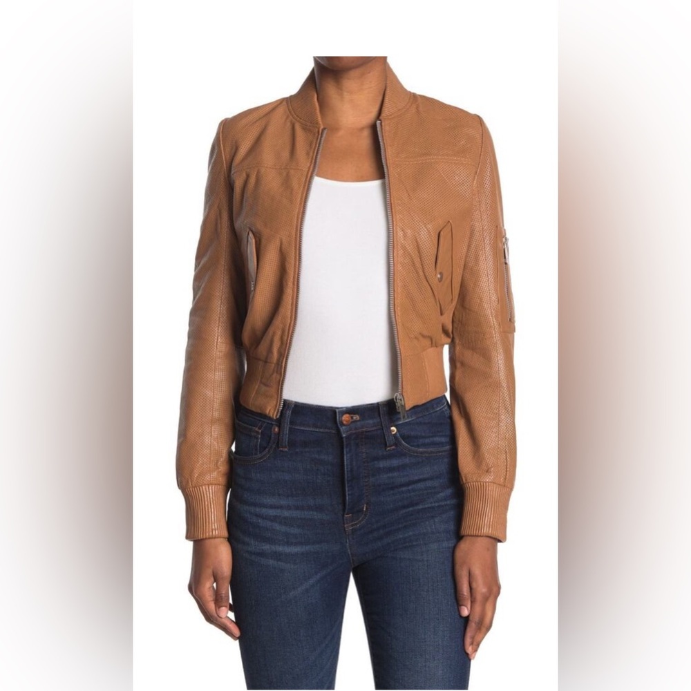 Walter Baker Brown Leather Jacket